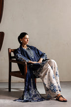 Sapphire Bloom 3Pcs