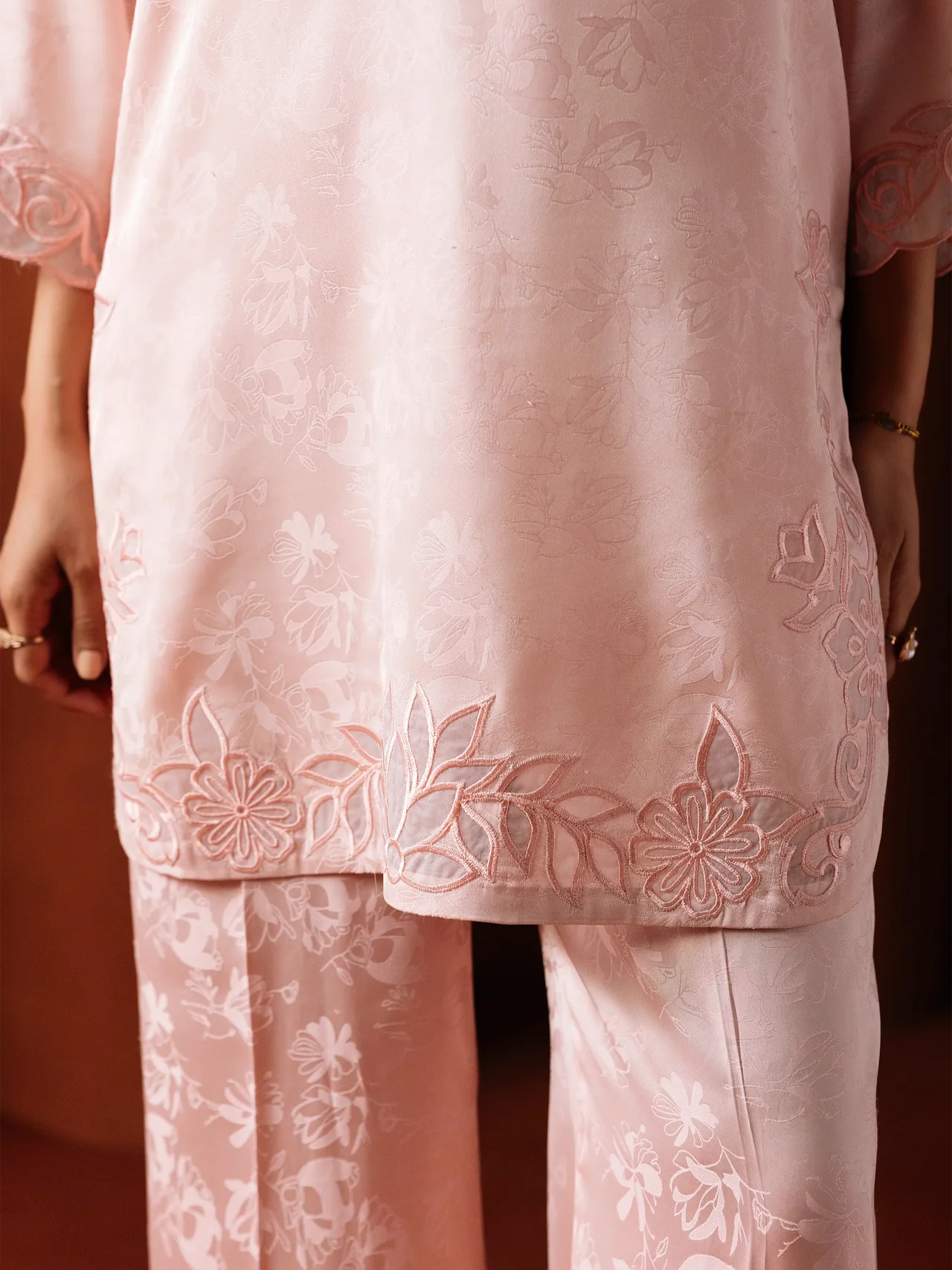 08 Pret Embroidered Pink