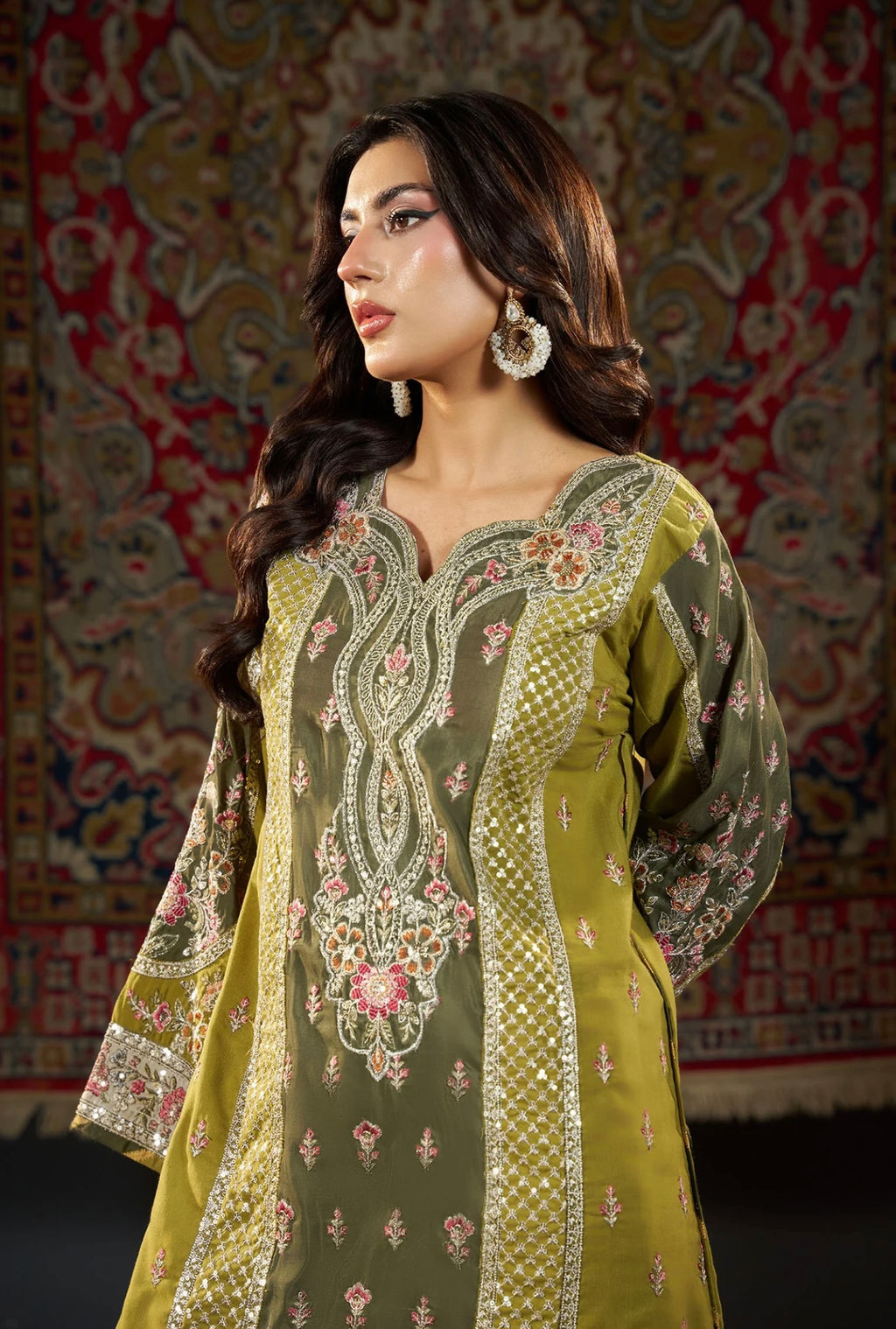 KHADAR KAFTAN EMB-583 A