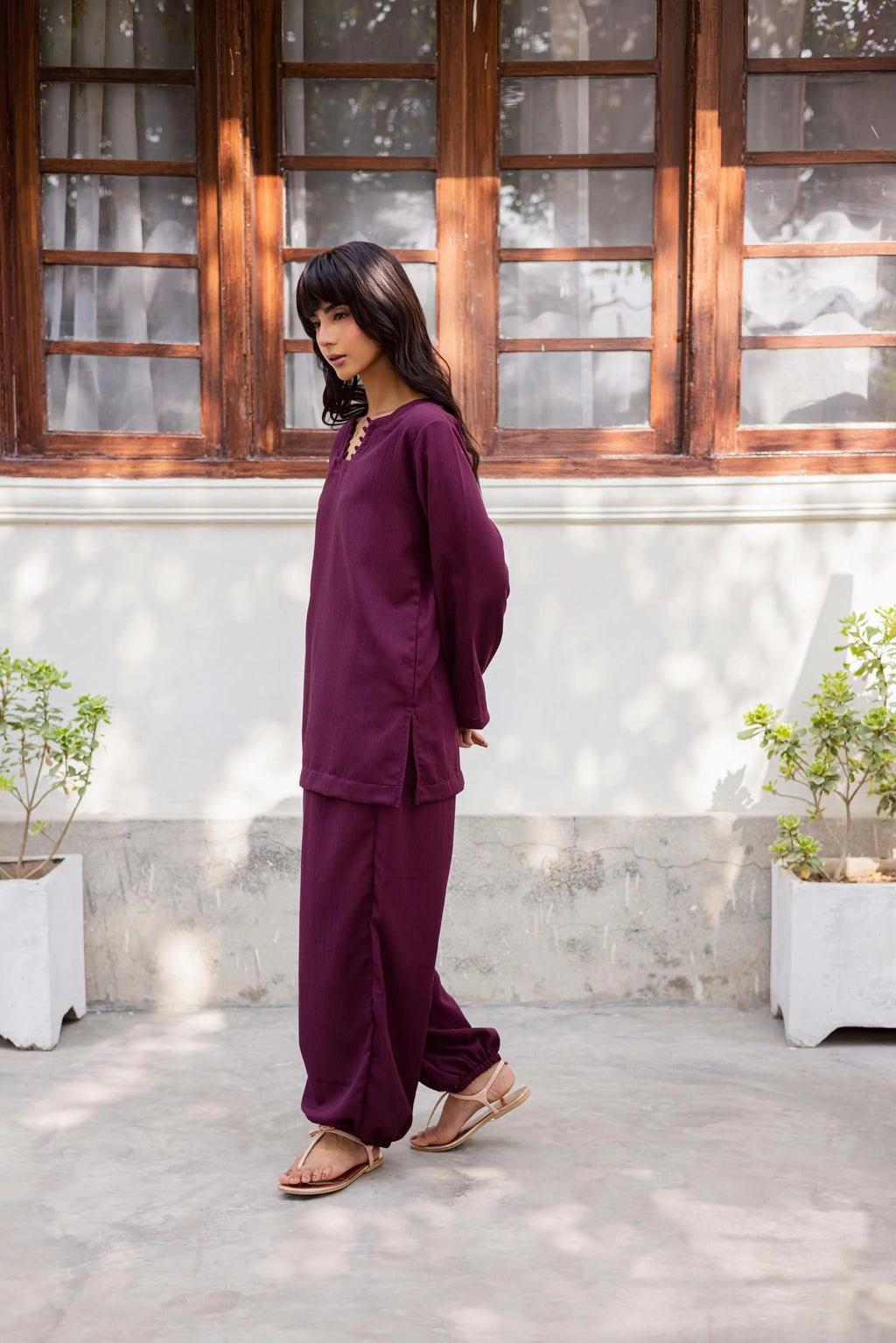 Crinkle SB-Dark Plum
