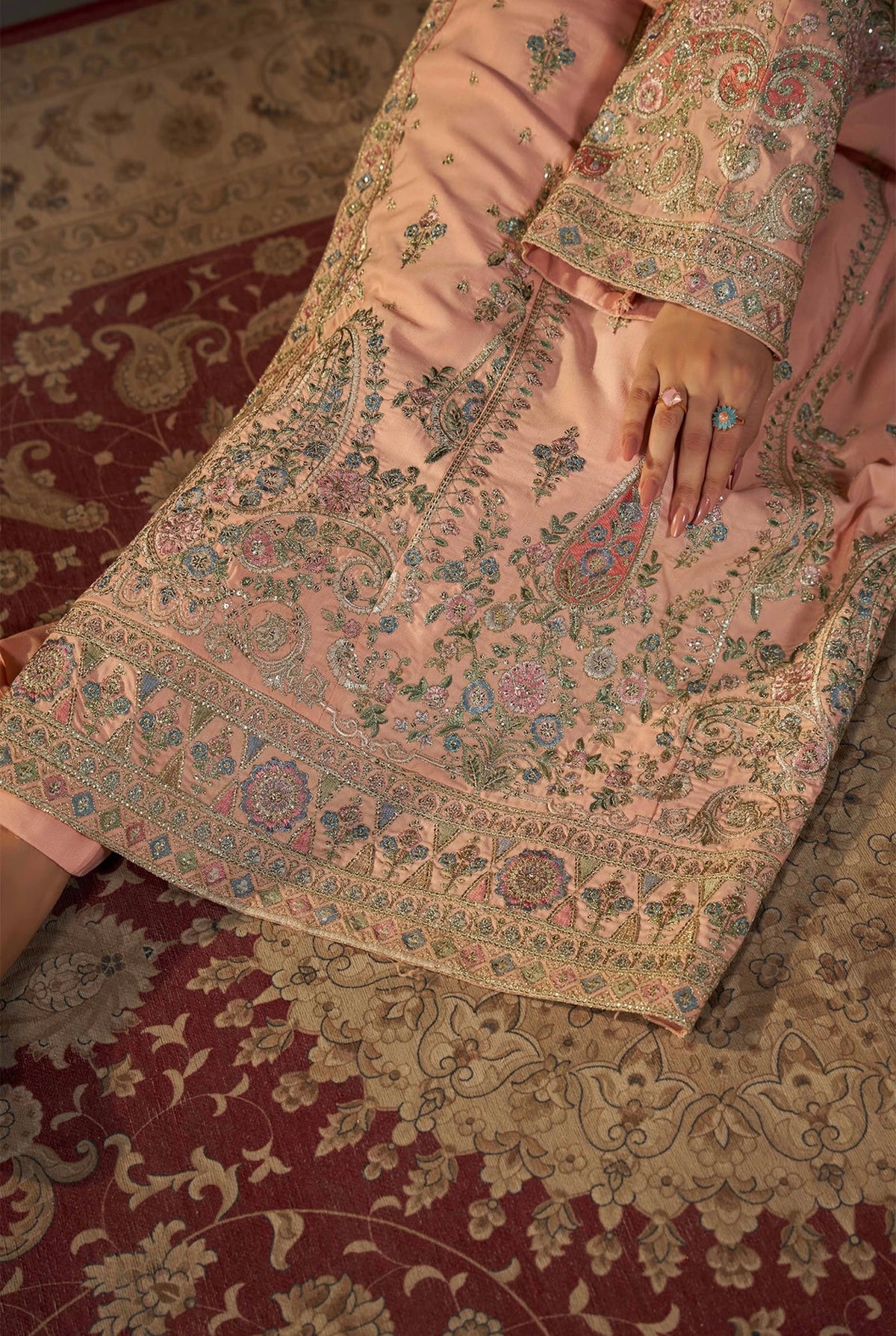 KHADAR KAFTAN EMB-586 C