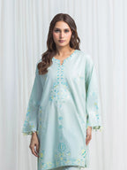 Embroidered Silk Co-Ord
