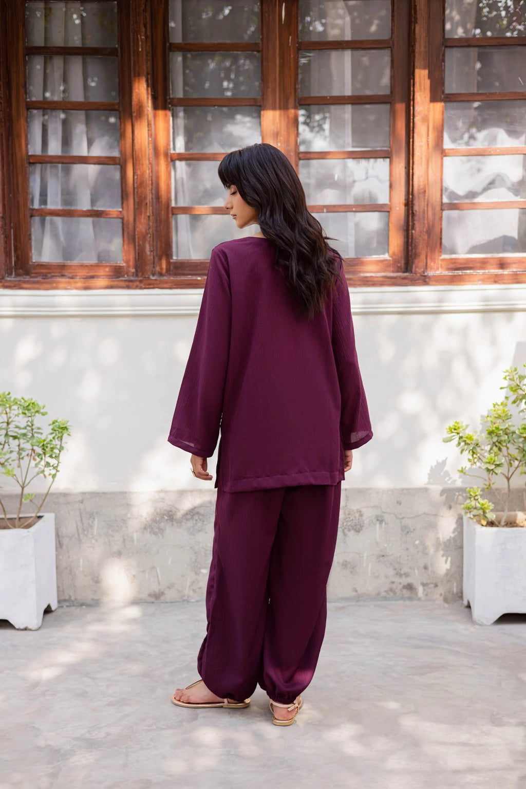 Crinkle SB-Dark Plum