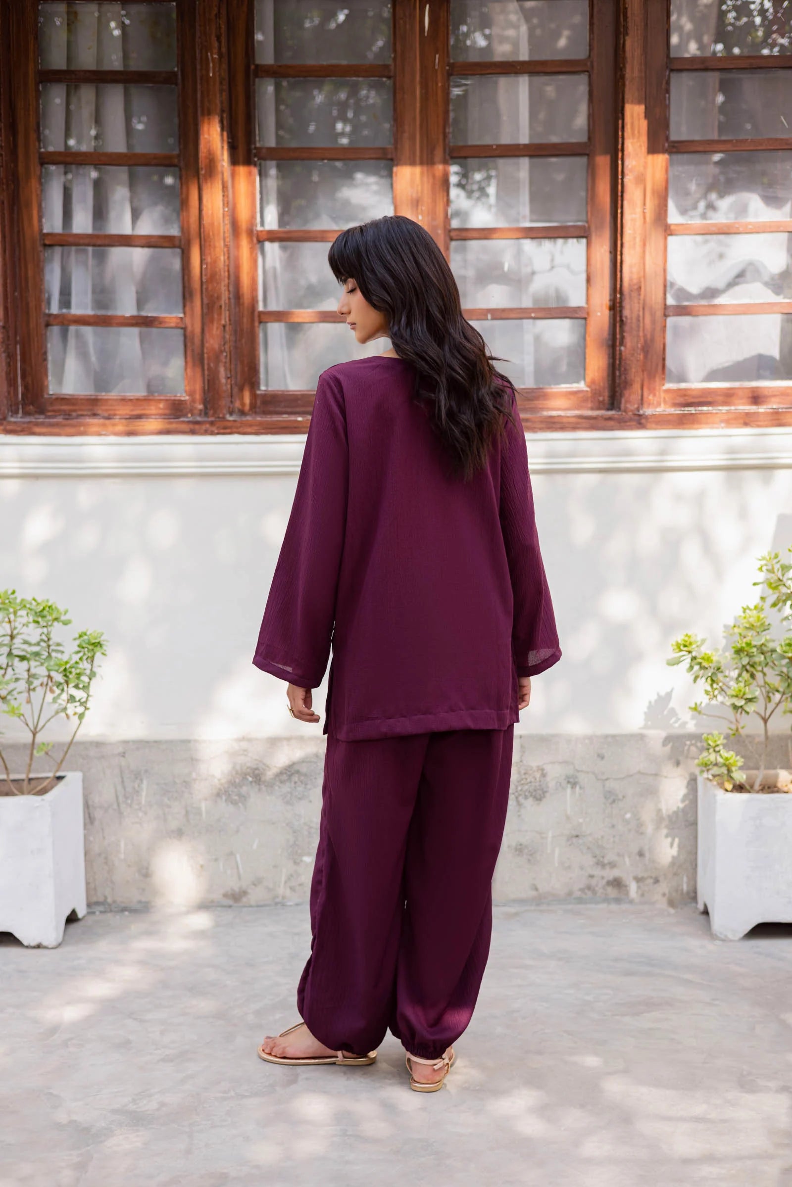 Crinkle SB-Dark Plum