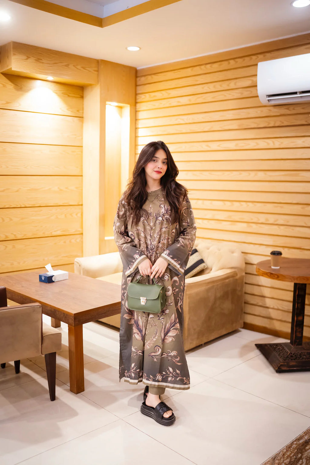 1PC KAFTAAN / KF-OLI-07