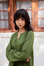 Crinkle SB-Olive Green