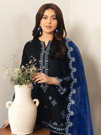 Embroidered Viscose Suit