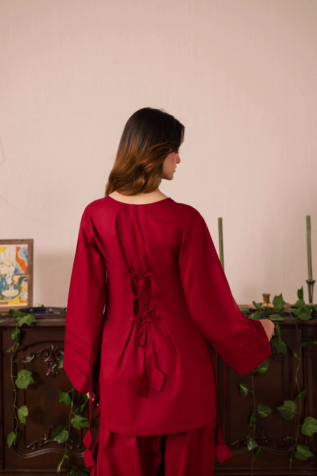 Corset Maroon - 01