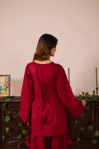Corset Maroon - 01
