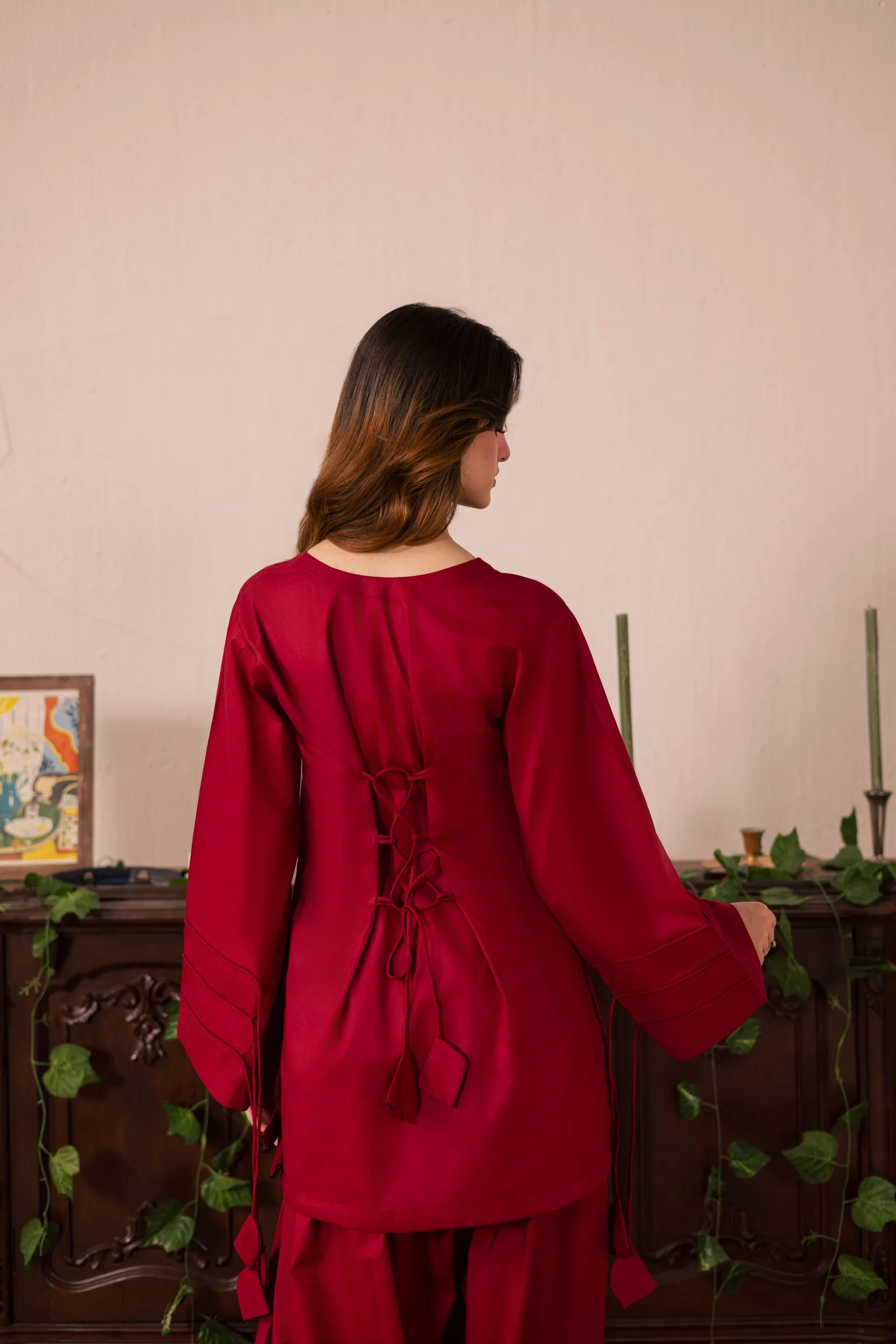 Corset Maroon - 01