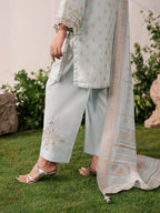 Embroidered Jacquard Suit
