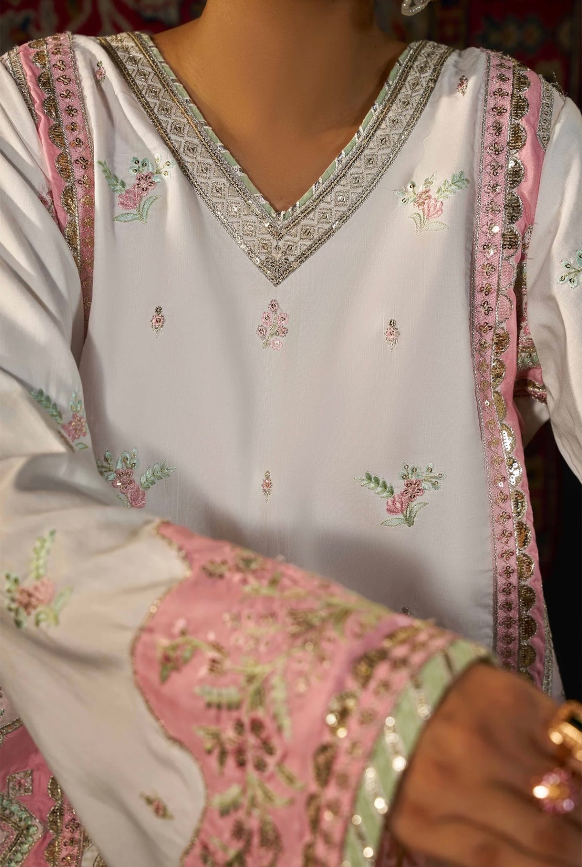 KHADAR KAFTAN EMB-581 C