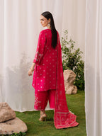 Embroidered Jacquard Suit