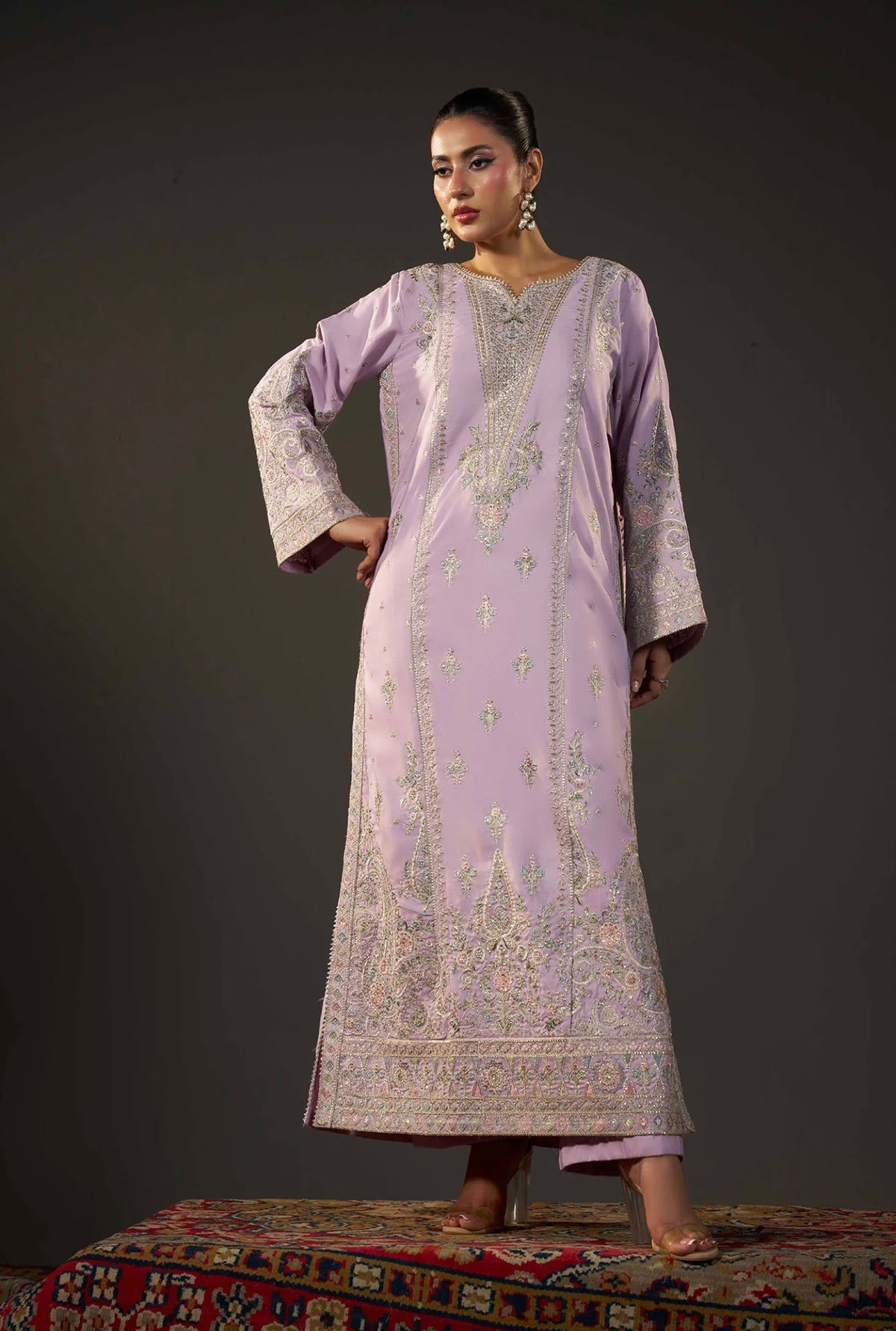 KHADAR KAFTAN EMB-586 A