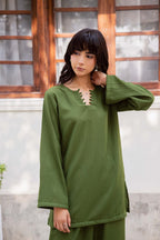 Crinkle SB-Olive Green