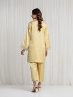 Embroidered Silk Co-Ord