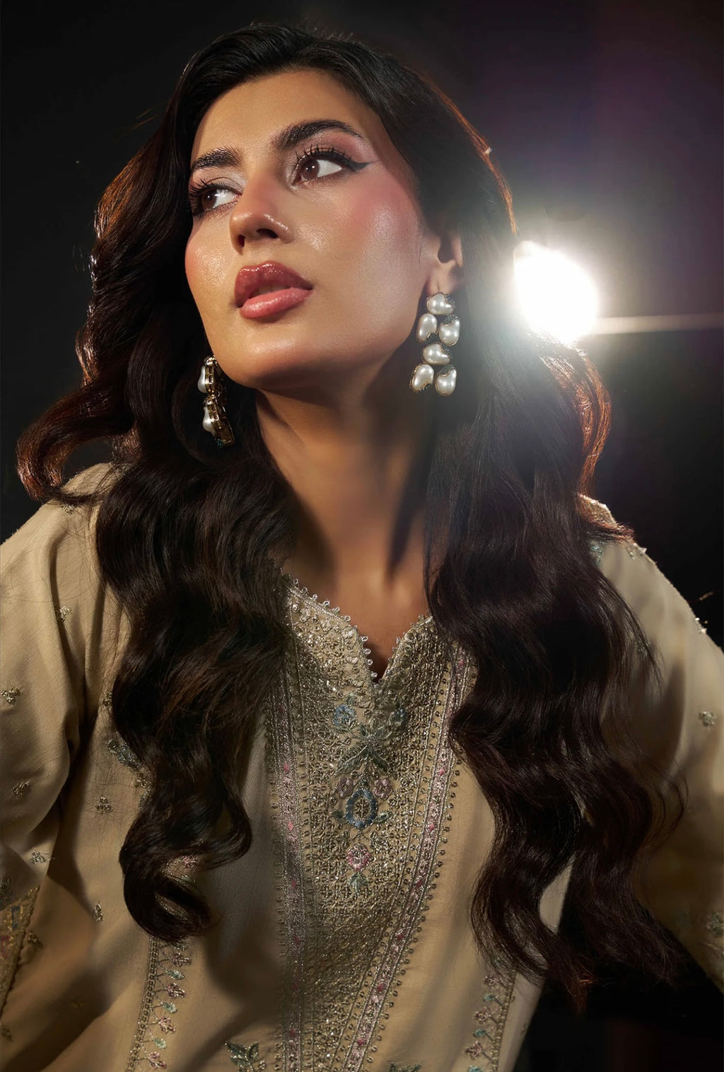 KHADAR KAFTAN EMB-586 B