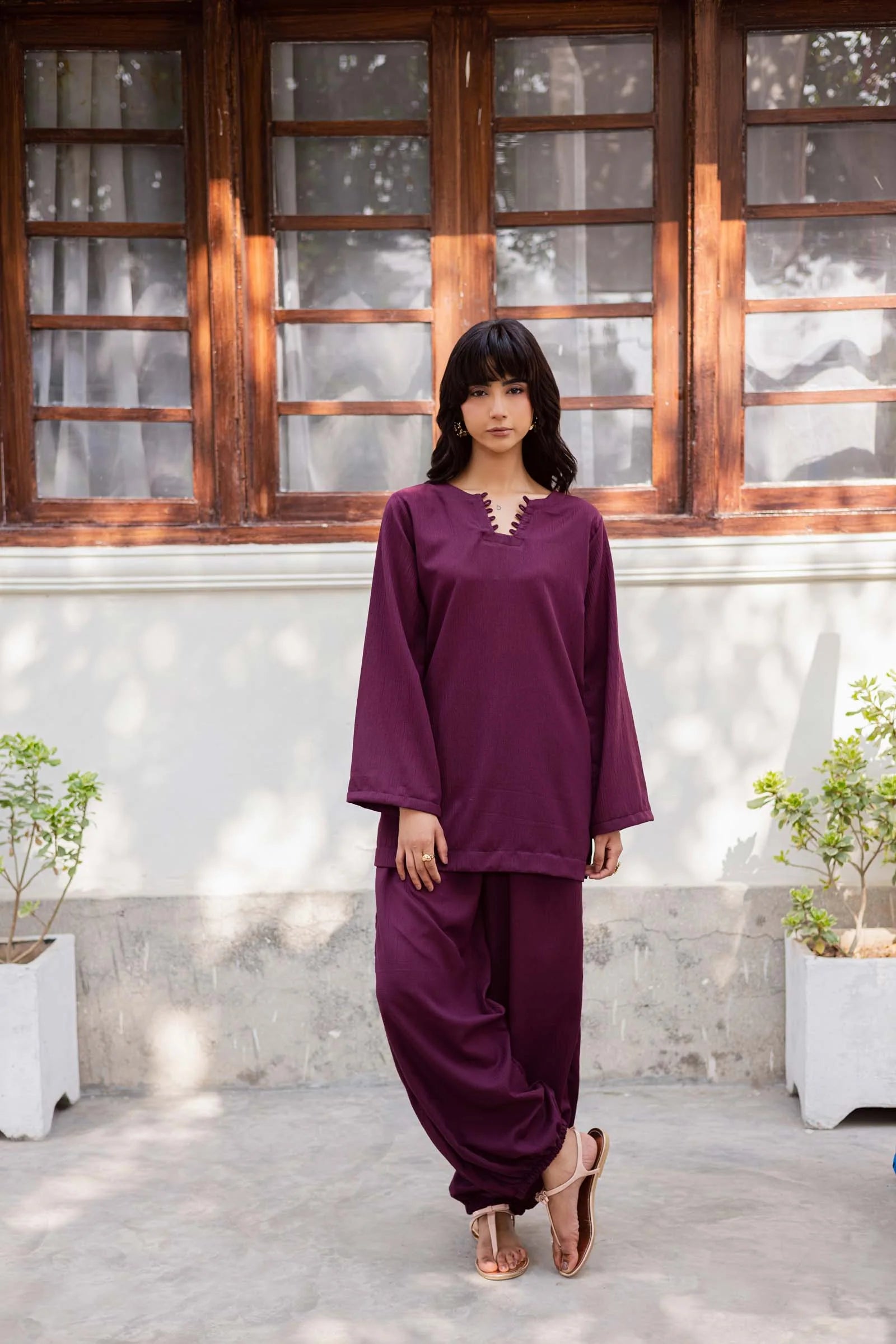 Crinkle SB-Dark Plum
