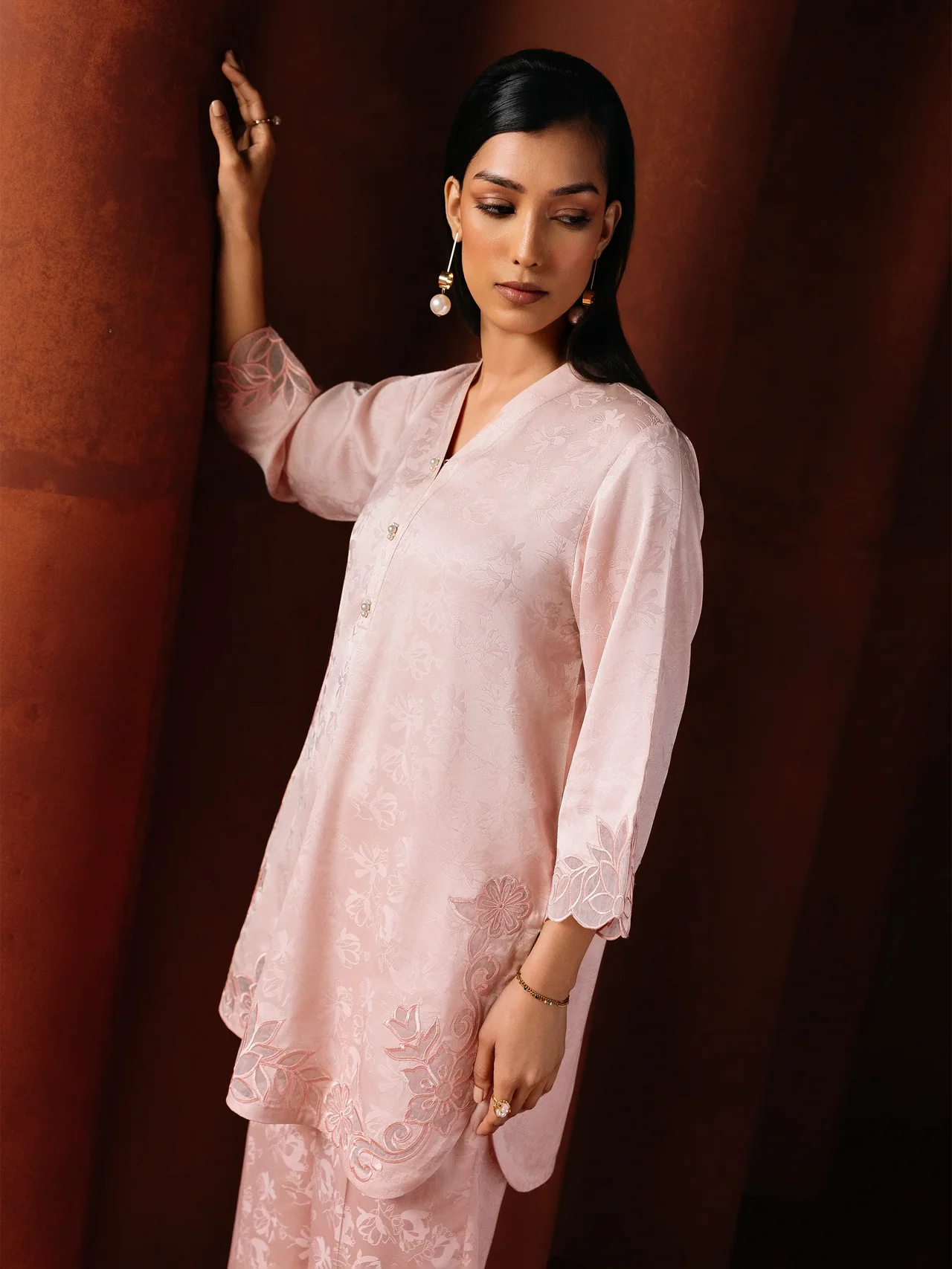 08 Pret Embroidered Pink
