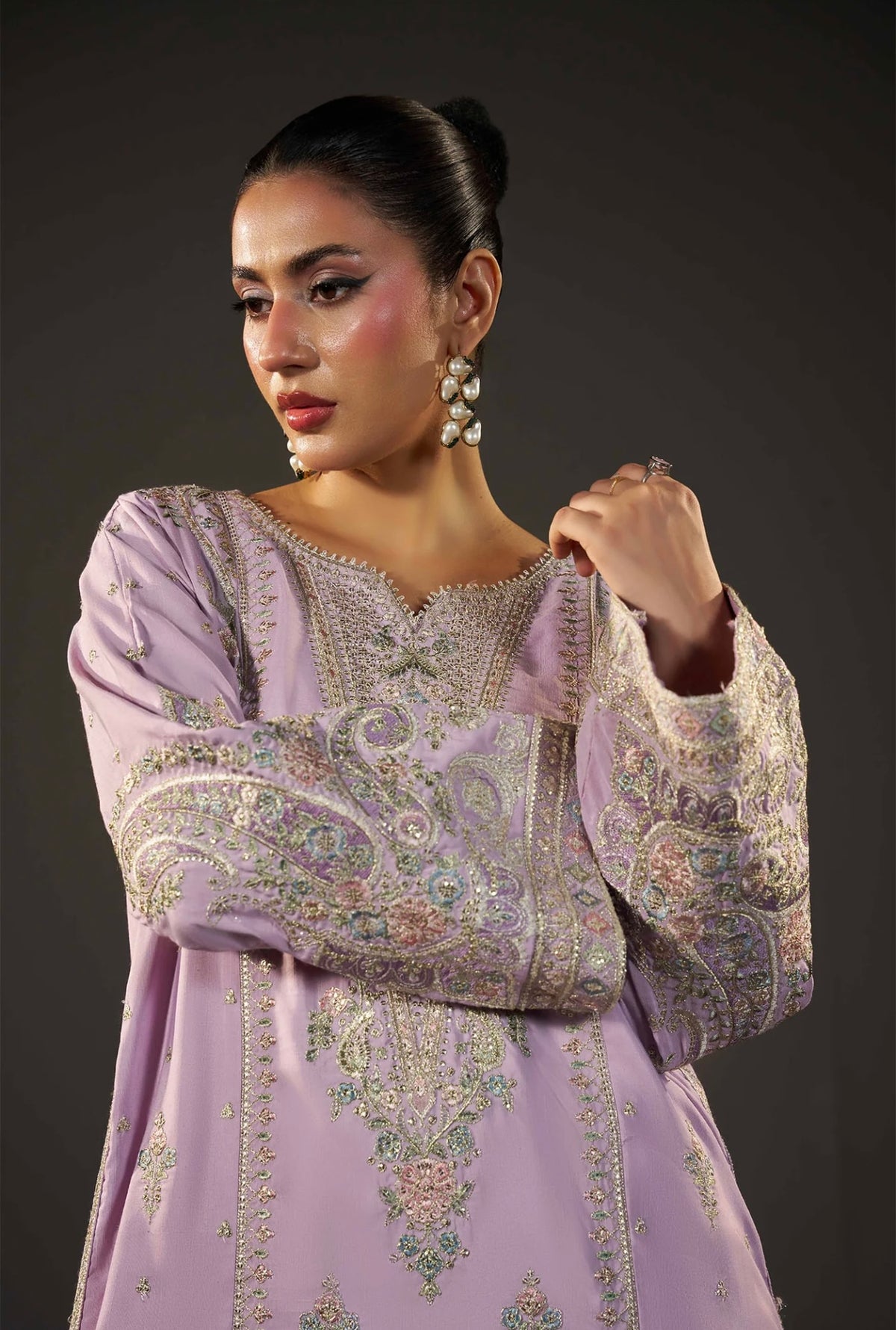 KHADAR KAFTAN EMB-586 A