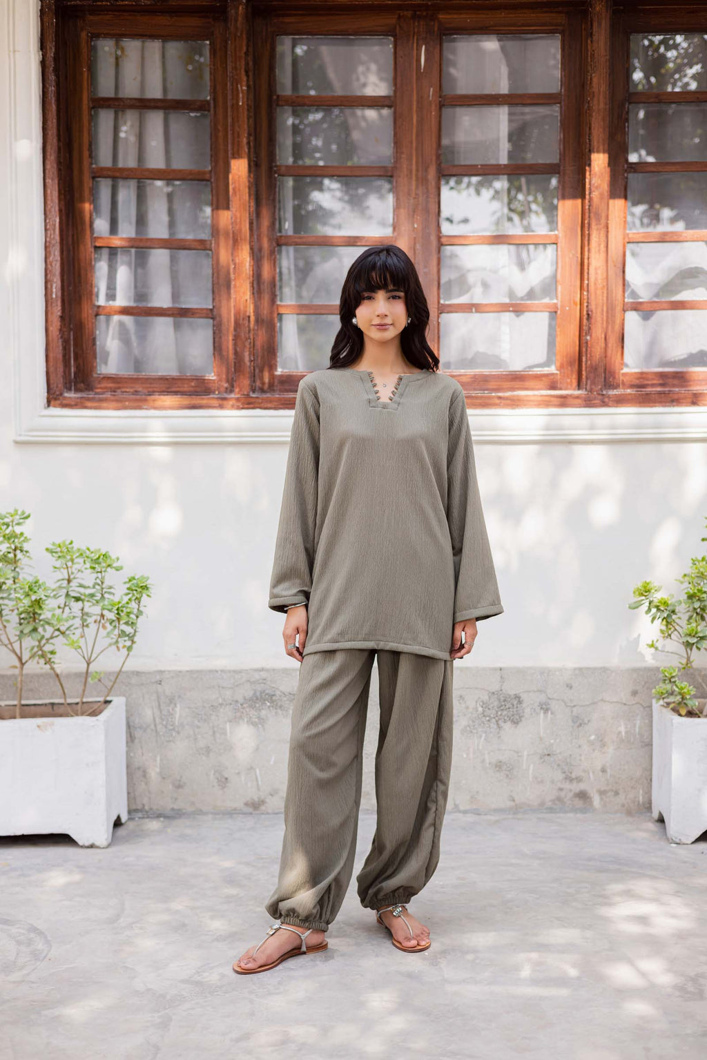Crinkle SB-Sage Green