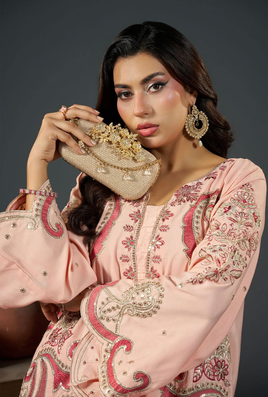 KHADAR KAFTAN EMB-584 B