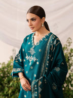 Embroidered Jacquard Suit