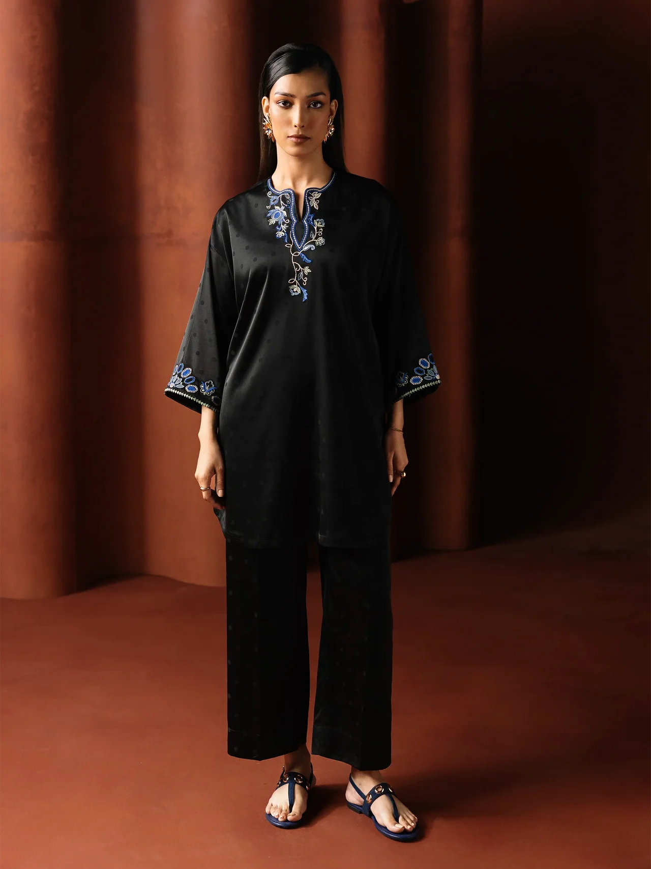 09 Pret Embroidered Black