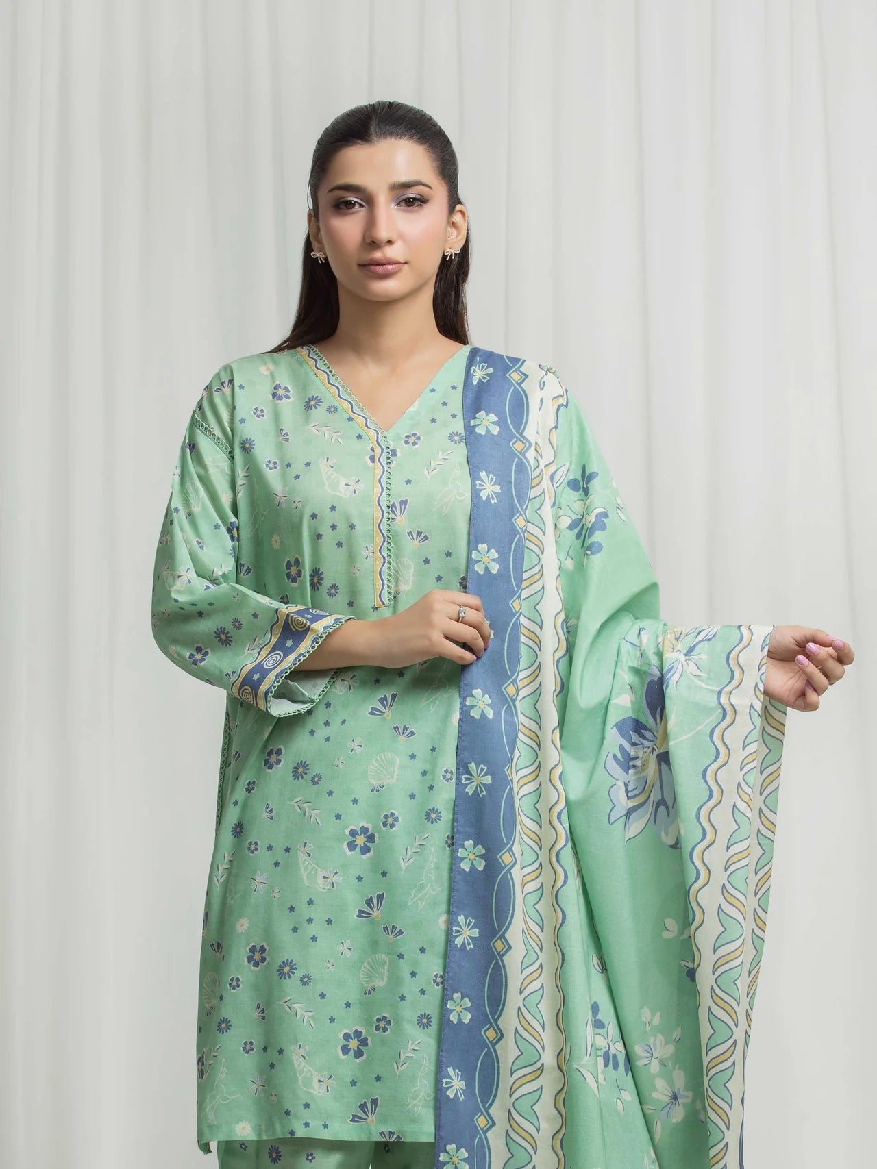 Printed Lawn Suit