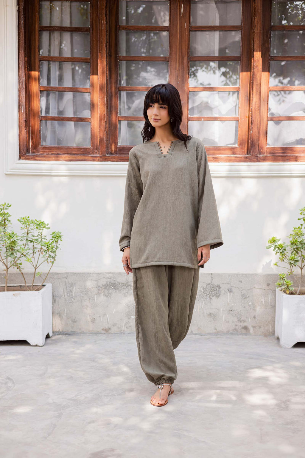 Crinkle SB-Sage Green