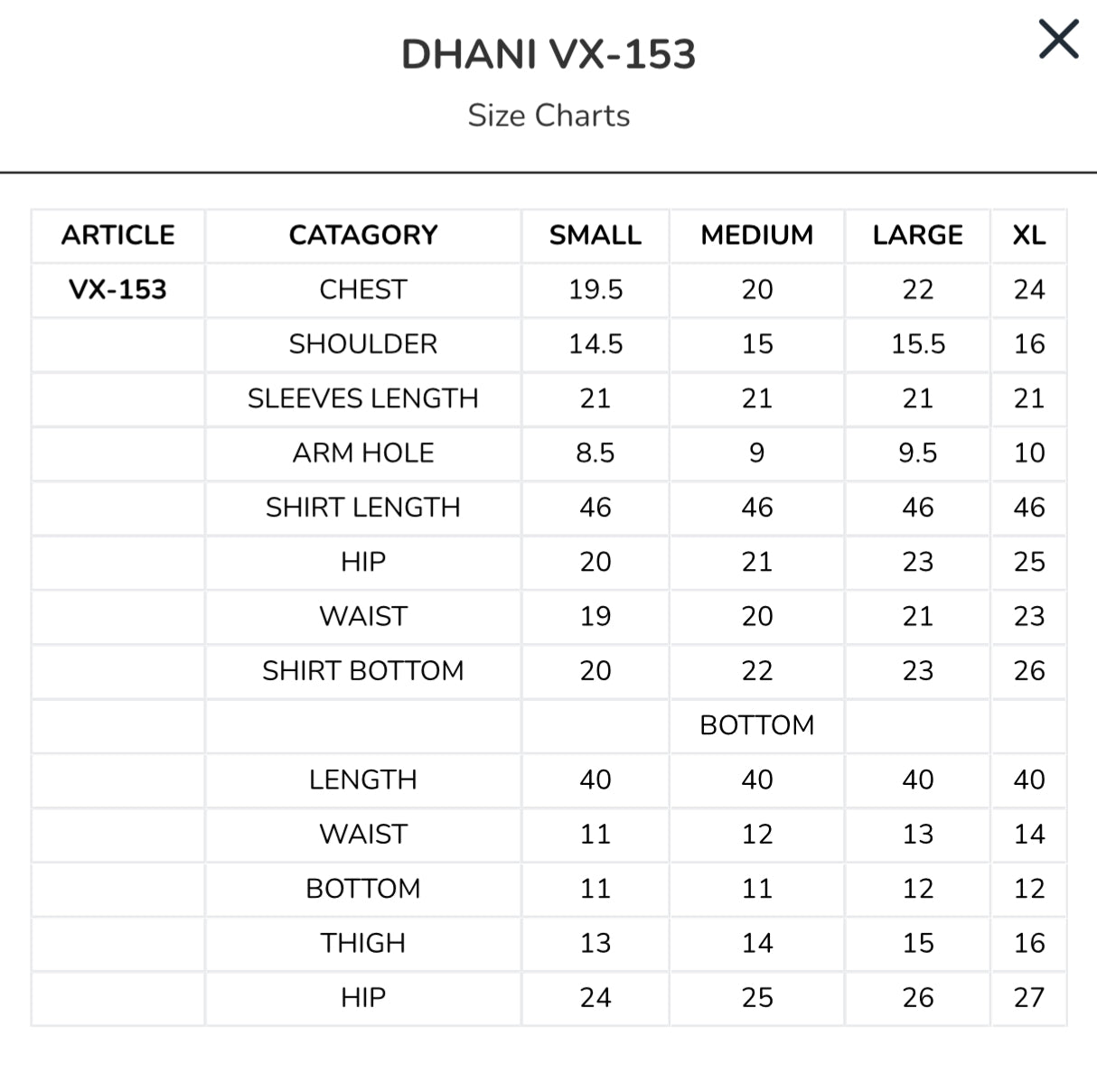 DHANI VX-153
