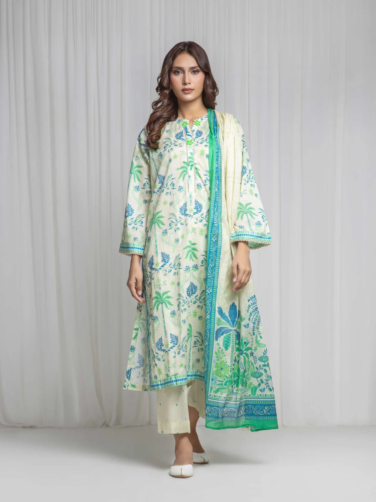 Printed Lawn Suit