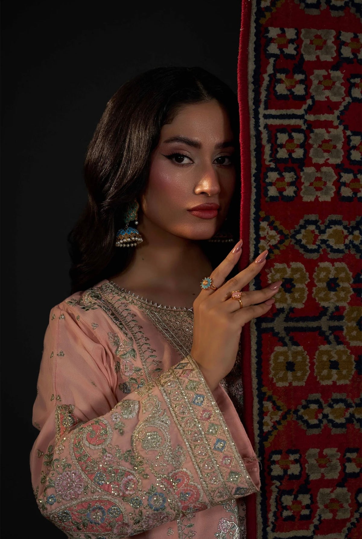 KHADAR KAFTAN EMB-586 C