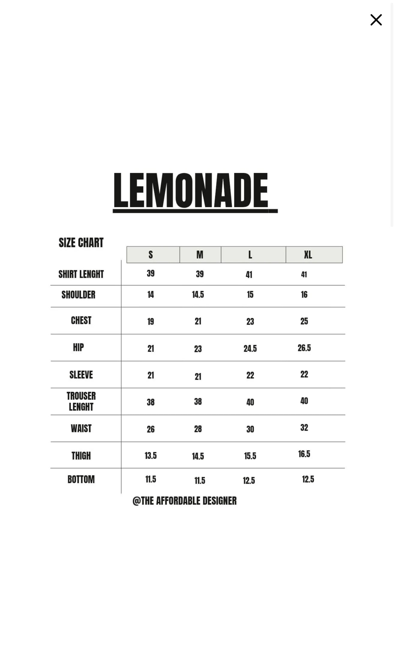 Lemonade