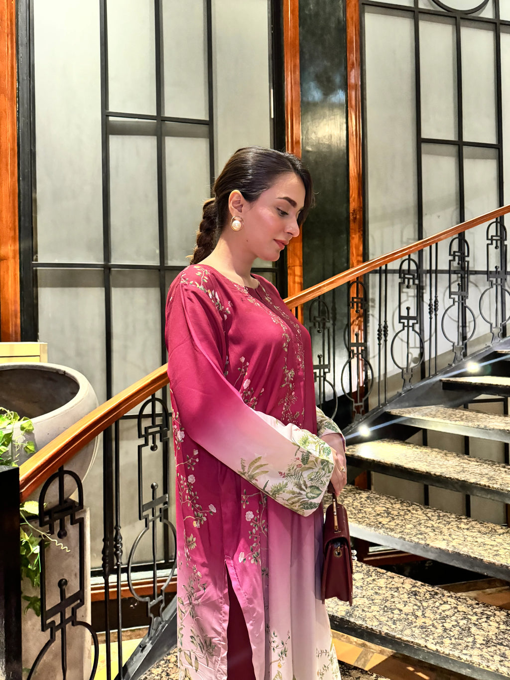 PINK OPAL KAFTAN | 2-Piece