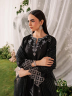 Embroidered Silk Suit