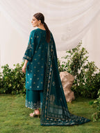 Embroidered Jacquard Suit