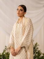 Embroidered Jacquard Suit
