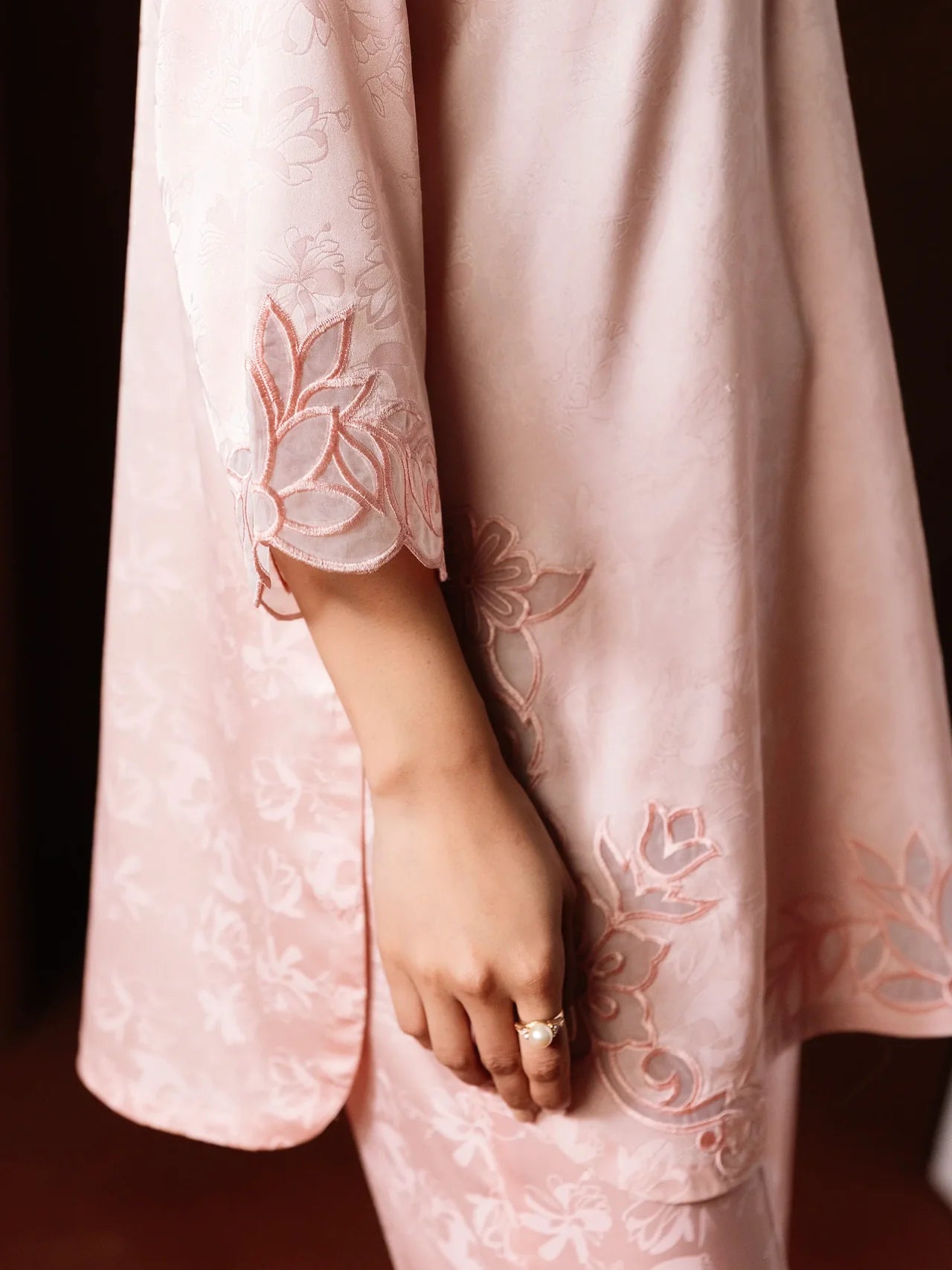 08 Pret Embroidered Pink