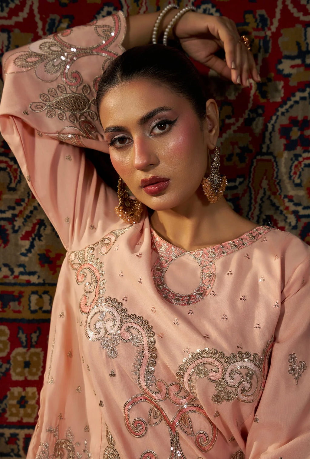 KHADAR KAFTAN EMB-585 B