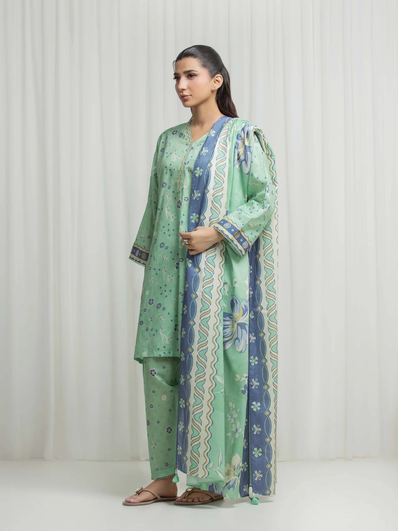 Printed Lawn Suit