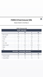 FERN | Charmeuse Silk
