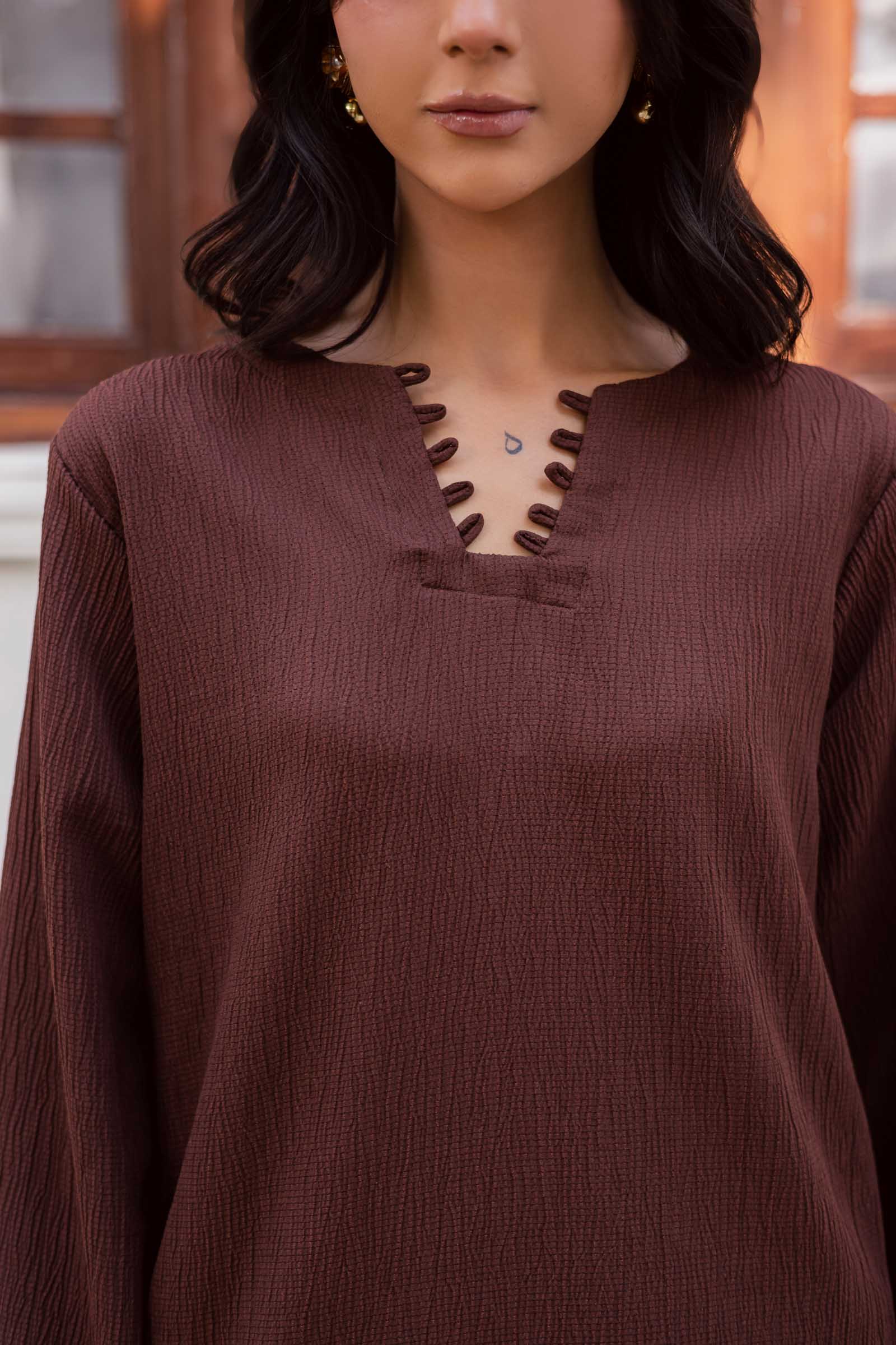 Crinkle SB-Dark Brown