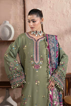 Embroidered Dhanak