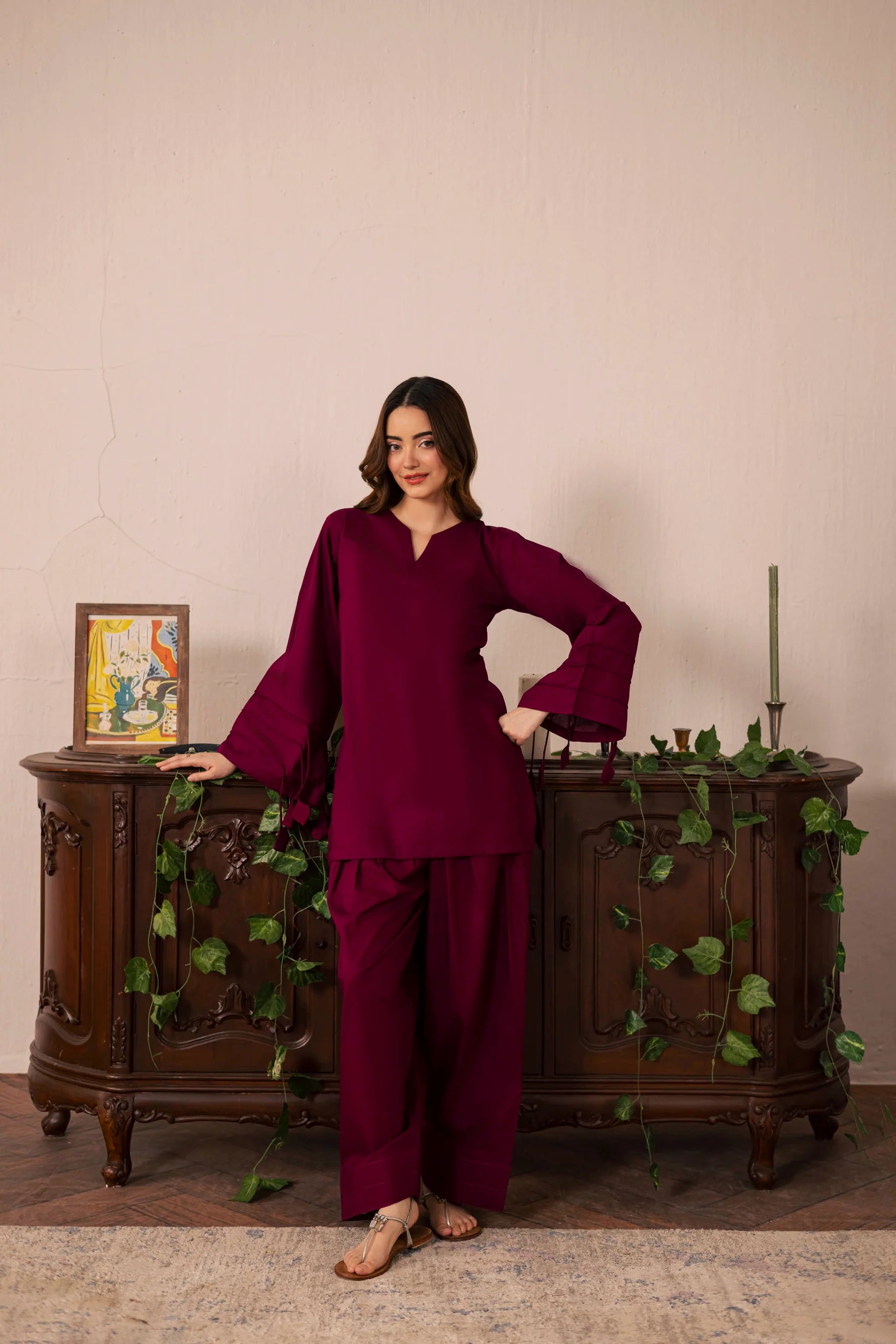Corset Dark Plum - 08