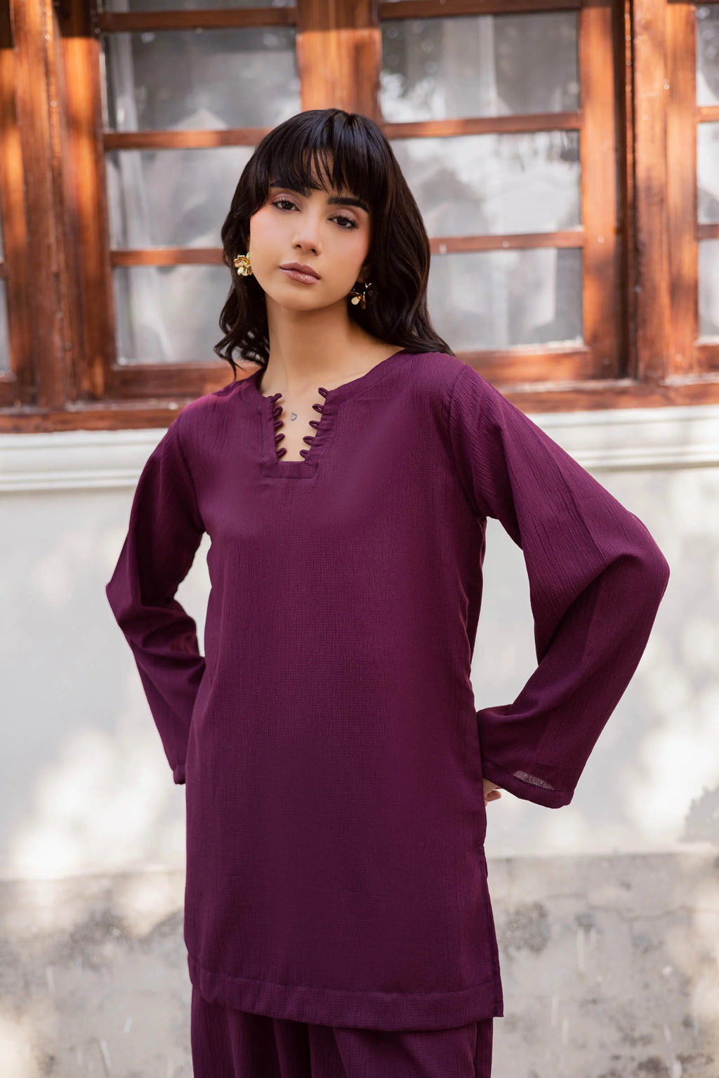 Crinkle SB-Dark Plum