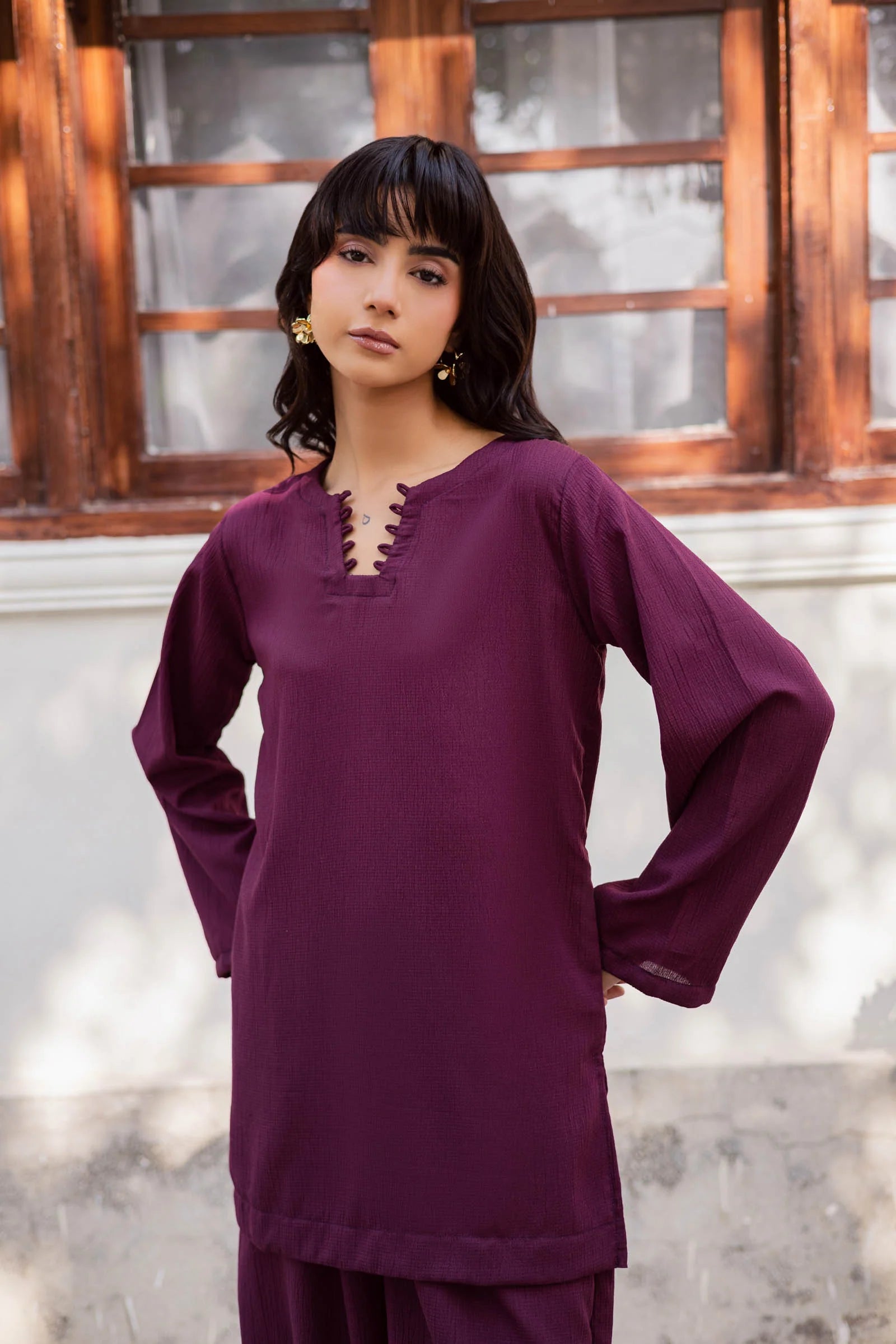 Crinkle SB-Dark Plum