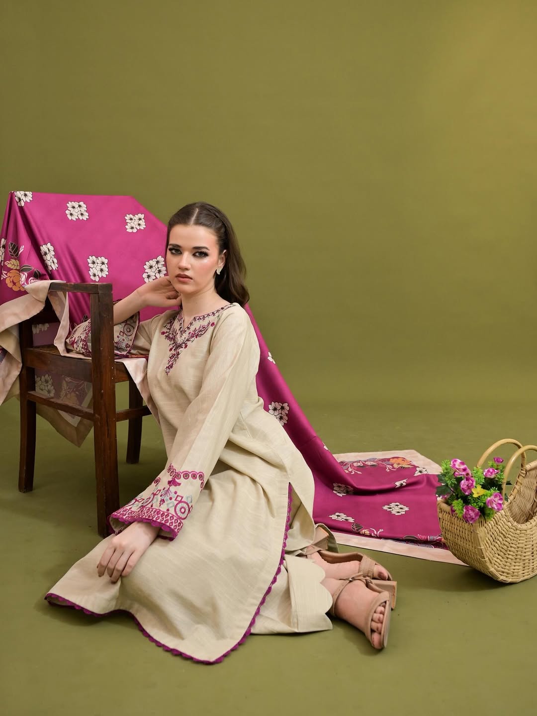 Bisque Khaddar