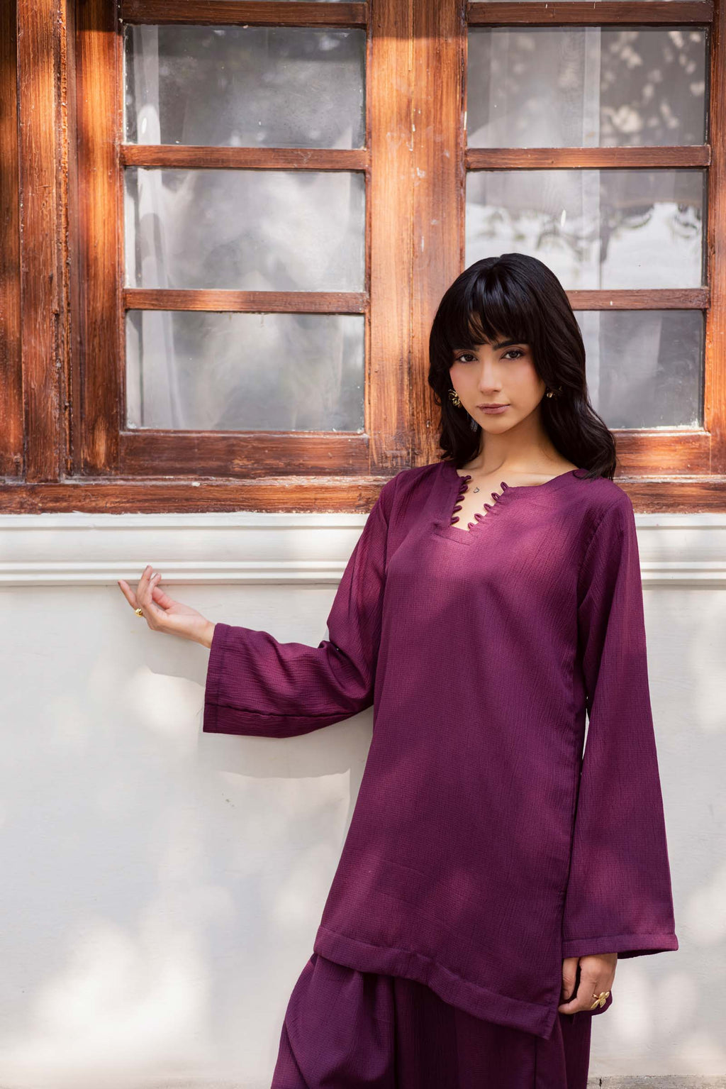 Crinkle SB-Dark Plum