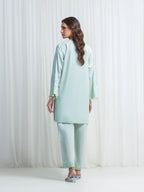 Embroidered Silk Co-Ord